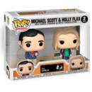 Blister 2 Figuras Pop The Office Michael Scott &38 Holly Flax  FUNKO