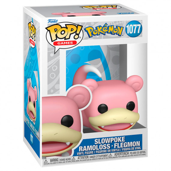 FUNKO Pop Pokemon Slowpoke - Ramoloss - Flegmon 1077
