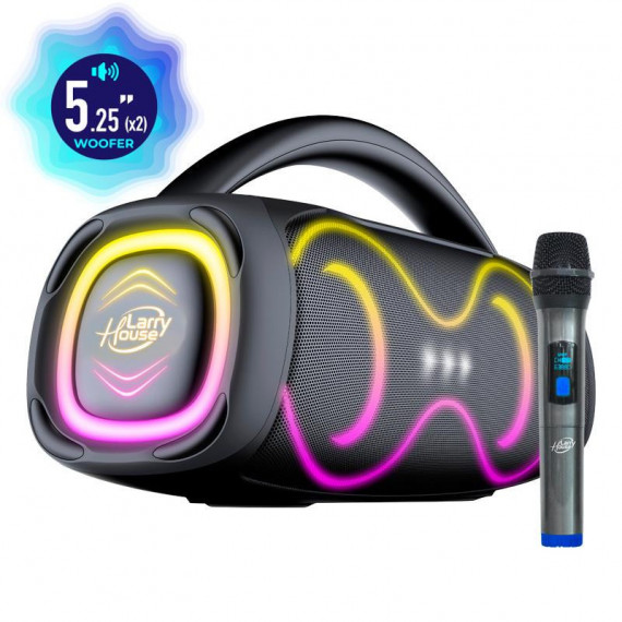 Altavoz Serie Sonata 2X5.25" con Microfono LARRYHOUSE 400W