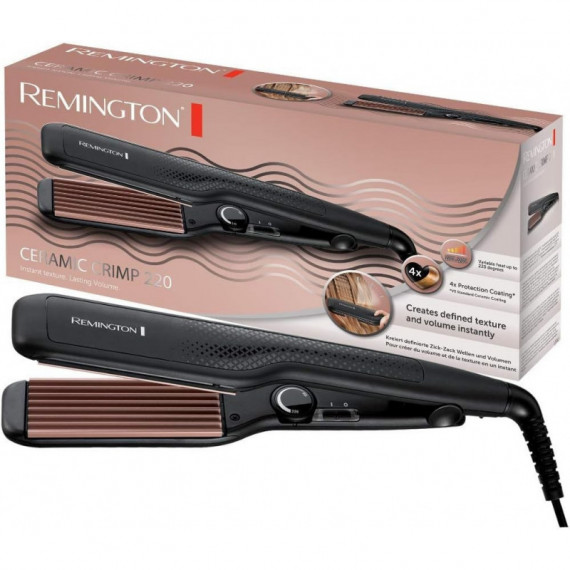 Plancha de Pelo REMINGTON Ceramic Crimp S3580