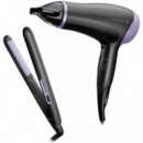 Pack de Secador y Plancha de Pelo REMINGTON Style Essentials D3016GP