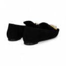 Bailarina Copete+strass ante Negro  RAS