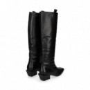 Bota Piel Negro  RAS