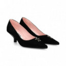 Salon Aplique ante Negro  RAS