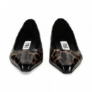 Bailarina Charol Lince Negro  RAS