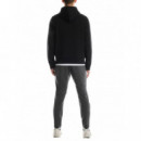 ON RUNNING - Focus Tech Zip Hoodie - Black - 1MF30300553/BLACK