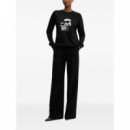 KARL LAGERFELD - Ikon Rs Duo Sweatshirt - 999 - A3W20069/999