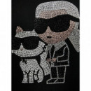 KARL LAGERFELD - Ikon Rs Duo Sweatshirt - 999 - A3W20069/999