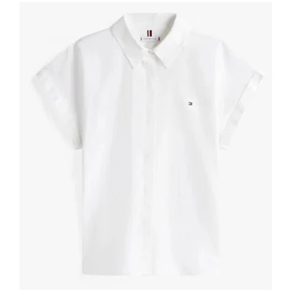 TOMMY HILFIGER - Poplin Sleeveless Relaxed Shirt - Ycf - F|WW0WW45897/YCF