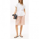 TOMMY HILFIGER - Poplin Sleeveless Relaxed Shirt - Ycf - F|WW0WW45897/YCF