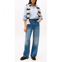 TOMMY HILFIGER - Ess Poplin Regular Shirt - 0Y6 - F|WW0WW47169/0Y6