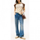 TOMMY HILFIGER - Dnm Lana Loose Rw - 1A5 - F|WW0WW47151/1A5