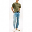 TOMMY HILFIGER - Ess Seasonal Reg Fit Solid Tee - Pli - F|MW0MW39995/PLI