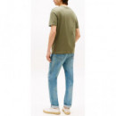 TOMMY HILFIGER - Ess Seasonal Reg Fit Solid Tee - Pli - F|MW0MW39995/PLI