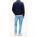 TOMMY HILFIGER - Small Tommy Logo Crewneck - DW5 - F|MW0MW37471/DW5