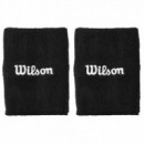 Pack de 2 Muñequeras Wilson U Wide Terry Negras  WILSON PADEL