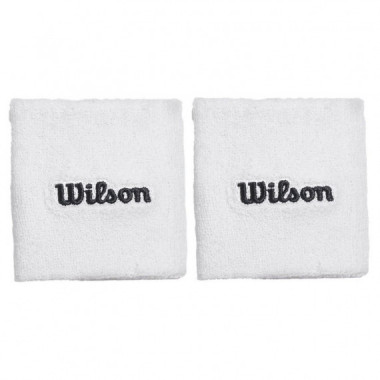 Pack de 2 Muñequeras Wilson Classic Blancas  WILSON PADEL