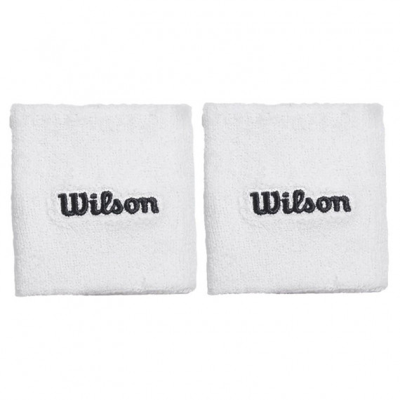 Pack de 2 Muñequeras Wilson Classic Blancas  WILSON PADEL