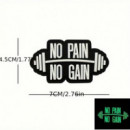No Pain No Gain  UNBROKEN FITNESS SHOP
