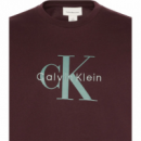 Camiseta CALVIN KLEIN Monogram Granate