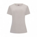 Camiseta con Logotipo Frontal  GUESS