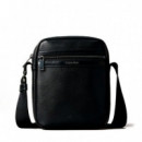 Bolso Reporter con Cremallera Texturizado  CALVIN KLEIN