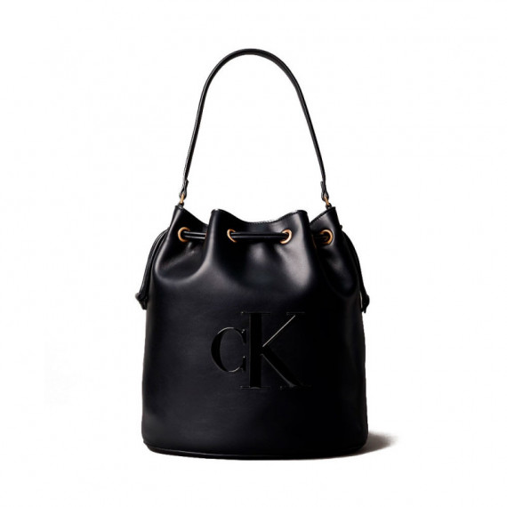 Bolso Saco con Logo Monograma Grabado  CALVIN KLEIN