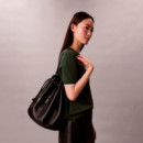 Bolso Saco con Logo Monograma Grabado  CALVIN KLEIN