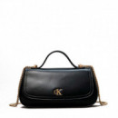 Bolso Tote con Herraje con Logo Monograma  CALVIN KLEIN
