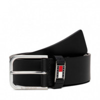 Cinturón Scanton con Logo y Hebilla Cuadrada  TOMMY HILFIGER