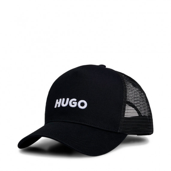 Gorra de Sarga de Algodón con Paneles de Malla  HUGO BOSS