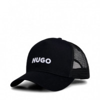 Gorra de Sarga de Algodón con Paneles de Malla  HUGO BOSS - Guanxe Atlantic Marketplace