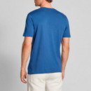 Camiseta Regular Fit en Punto de Algodón con Logo Estampado  HUGO BOSS