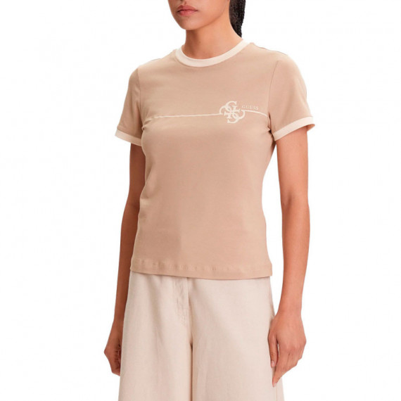 Camiseta con Logotipo Corte Slim  GUESS