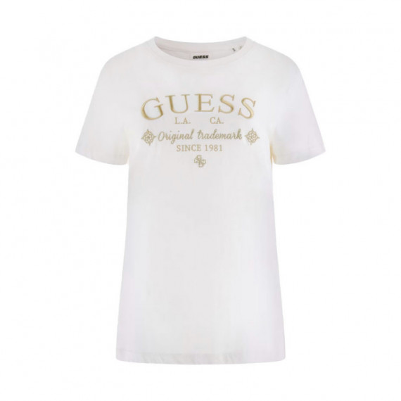 Camiseta con Logotipo Corte Regular  GUESS