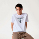 Camiseta Logotipo Triángulo  GUESS