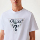 Camiseta Logotipo Triángulo  GUESS