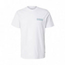 Camiseta con Logotipo en la Espalda Oversize  GUESS