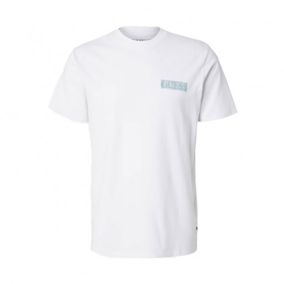 Camiseta con Logotipo en la Espalda Oversize  GUESS