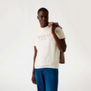 Camiseta con Logotipo Frontal  GUESS