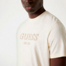 Camiseta con Logotipo Frontal  GUESS