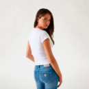 Camiseta con Estampado Frontal del Logotipo  GUESS