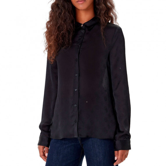 Camisa con Logotipo Peony y 4G  GUESS