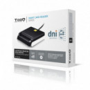 TOOQ Lector de Dni-e TQR-210B Negro