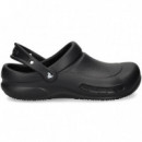 Zueco Antideslizante Negro  CROCS