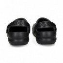 Zueco Antideslizante Negro  CROCS