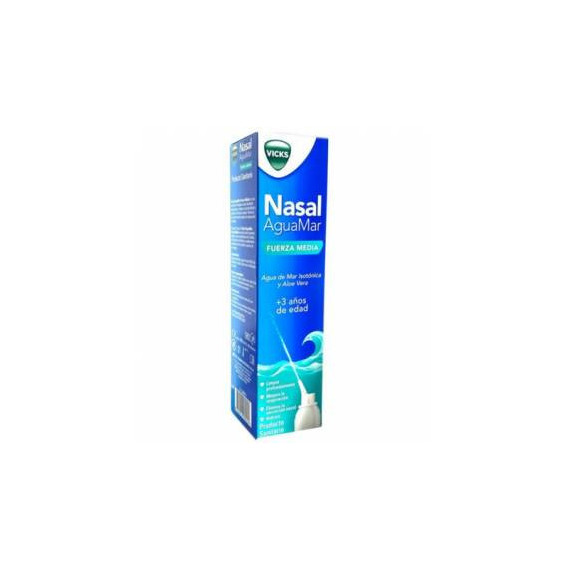 VICKS NASAL AGUA DE MAR FUERZA MEDIA 120ML