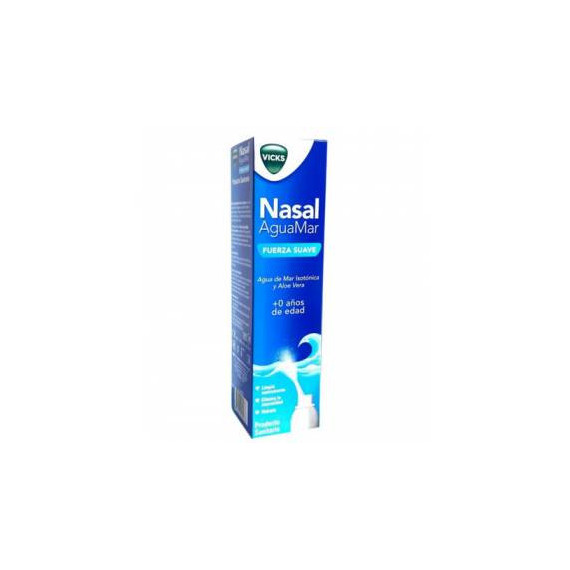 VICKS NASAL AGUA DE MAR FUERZA SUAVE 120ML