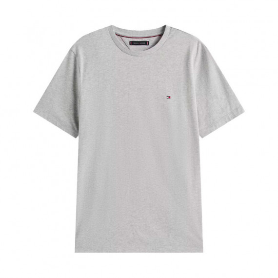 Camiseta de Cuello Redondo con Logo Bordado  TOMMY HILFIGER