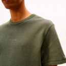 Camiseta Slim Waffle Script  TOMMY HILFIGER